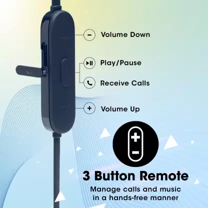 JBL Tune 125BT Flex Neckband with 16 Hour Playtime, Quick Charge, Multipoint Connect Bluetooth Headset  (Blue, In the Ear) JBL Tune 125BT Flex Neckband with 16 Hour Playtime, Quick Charge, Multipoint Connect Bluetooth Headset  (Blue, In the Ear)